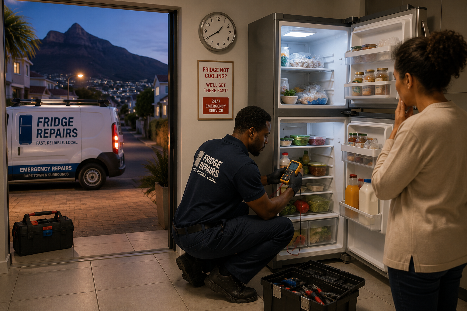Emergency fridge repair technician in Sea Point